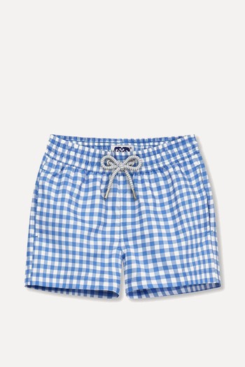 Gingham Staniel Swimming Trunks from Love Brand & Co.