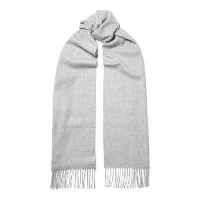 Fringed Cashmere Scarf from Johnstons of Elgin