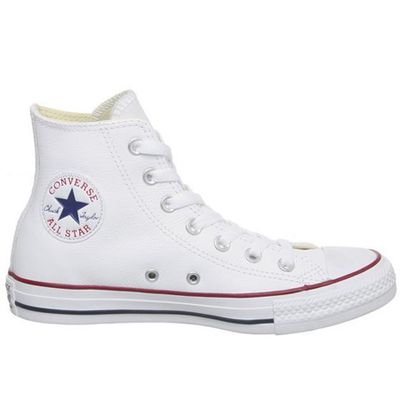 All Star Hi Leather Optical White from Converse