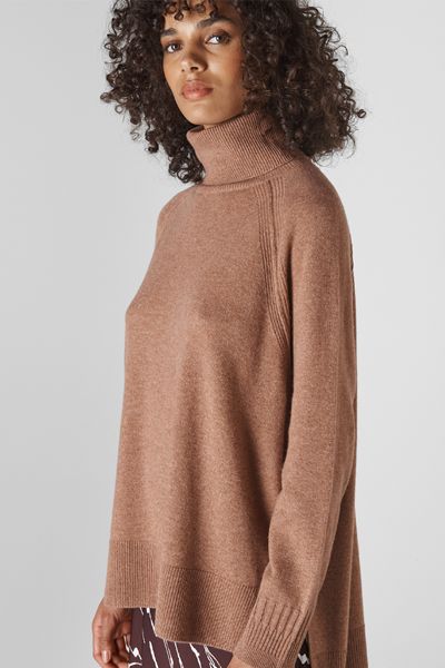 Cashmere Roll Neck Sweater