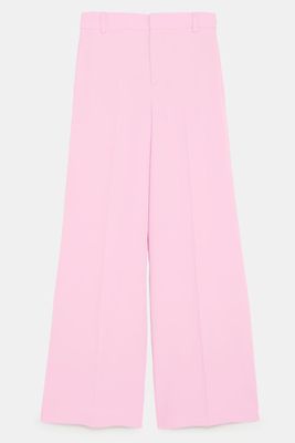 Coloured Wide-Leg Trousers from Zara