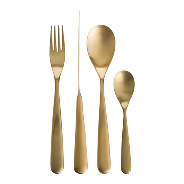 Paloma Matt Gold Cutlery Set