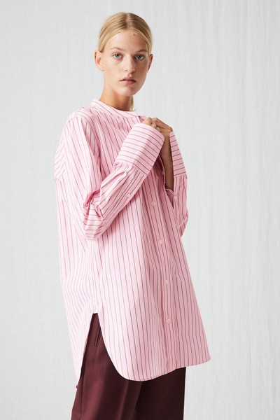 Striped Poplin Shirt from Arket