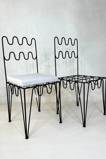 Handmade Iron Chairs from Keshtiles