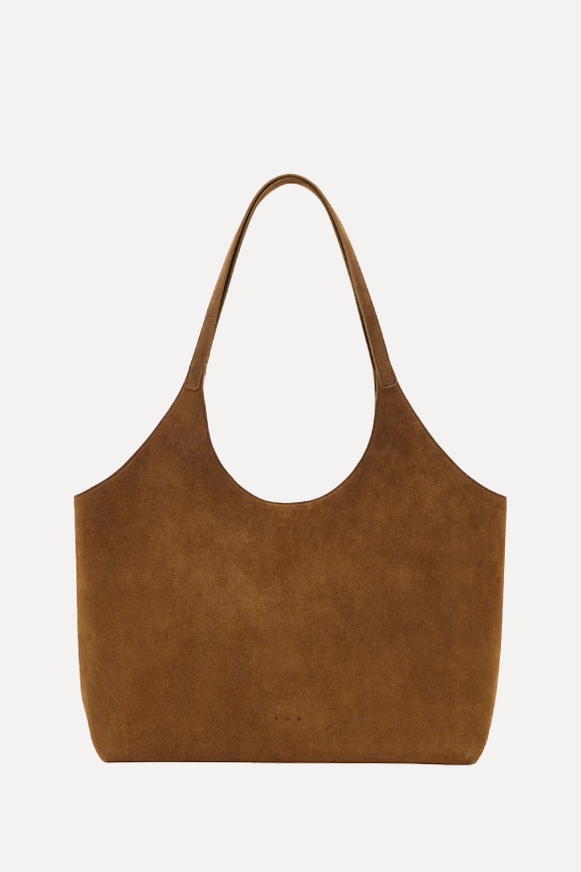 Suede Cabas Bag