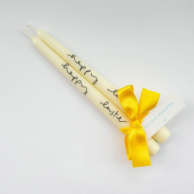 Happy Easter Candles, £12 | Heather Evelyn
