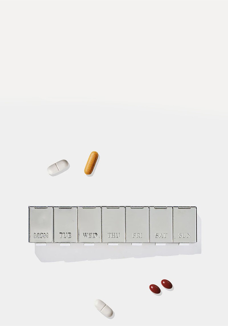 Silver Pill Box