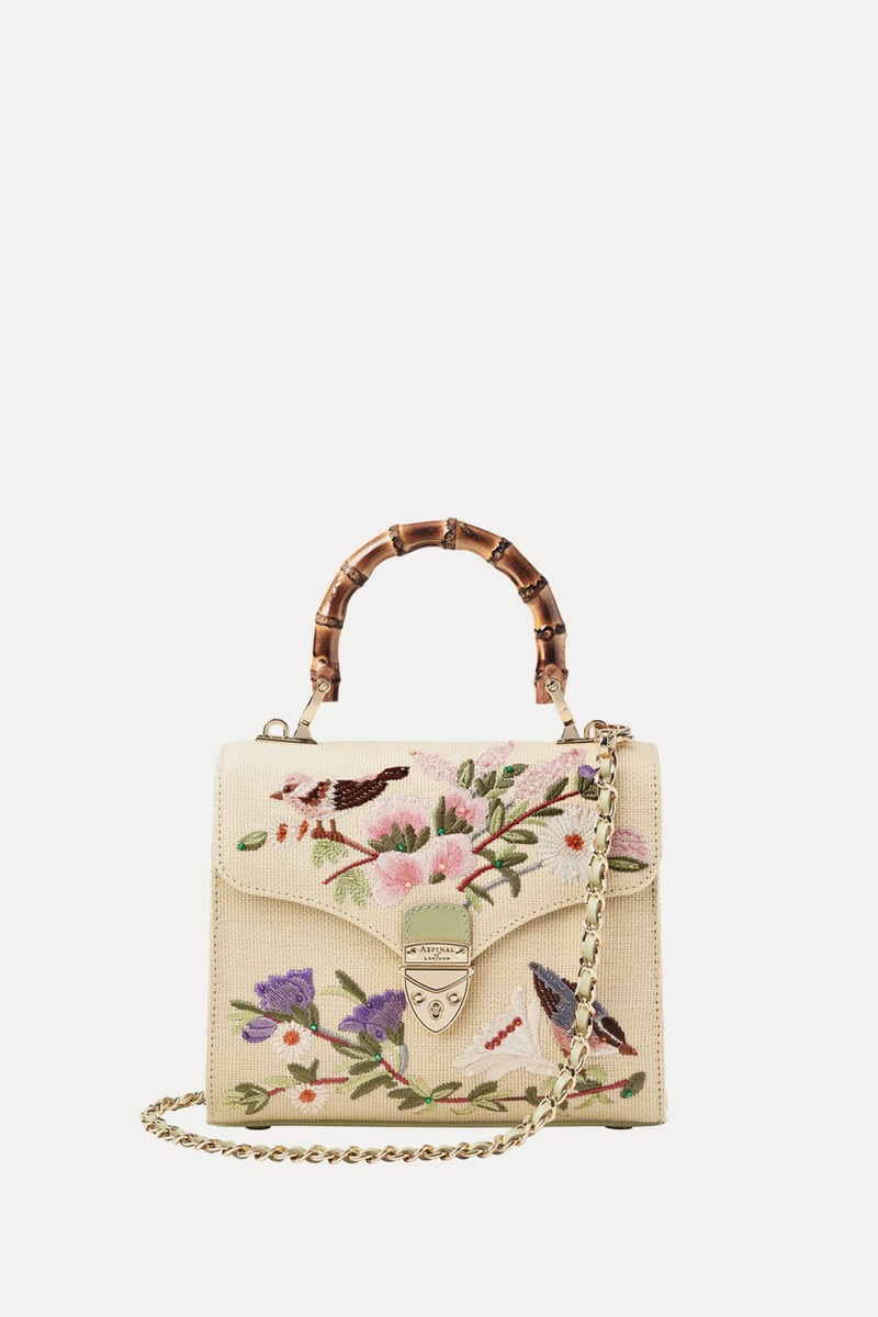 Midi Mayfair® Canvas Raffia Embroidery Hand 