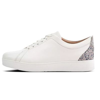 Glitter Leather Trainers