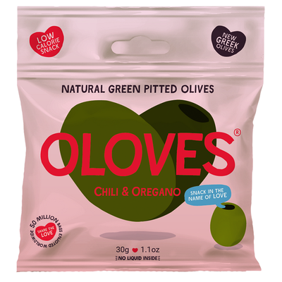 Chilli & Oregano Olives from Oloves