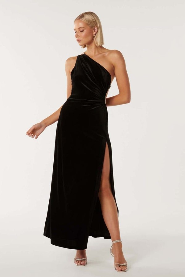 Costanza Diamante Velvet Gown