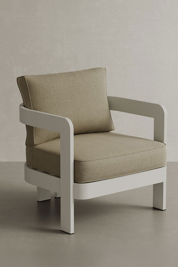 N3 Taupe Lounge Chair