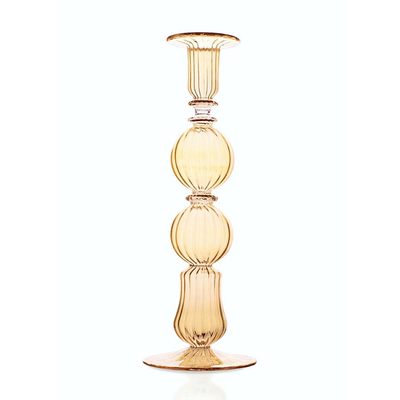 Ombo Glass Candlestick from Issy Granger
