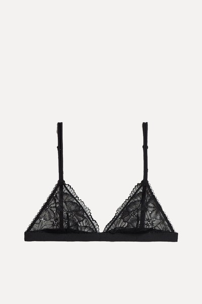 Floral-Lace Soft Bra from & Other Stories