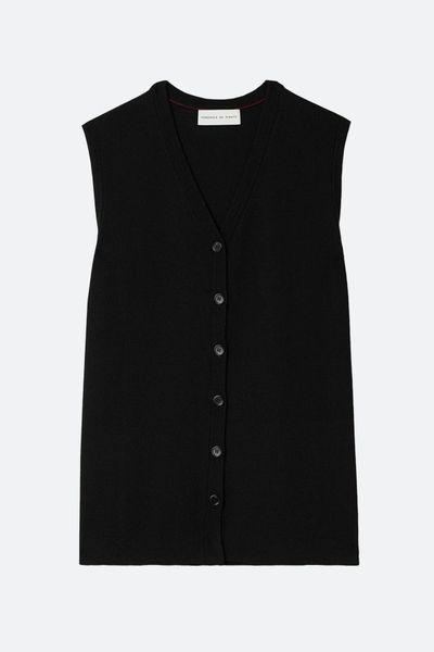 Alice Ribbed Merino Wool Vest from Veronica De Piante