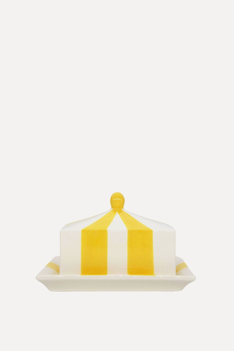 Circus Stripe Butter Dish from Issy Granger