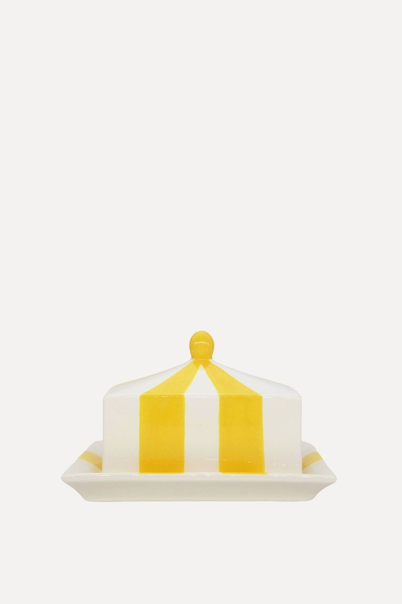 Circus Stripe Butter Dish  from Issy Granger 