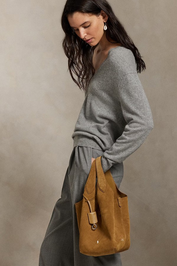 Polo Play Suede Tote