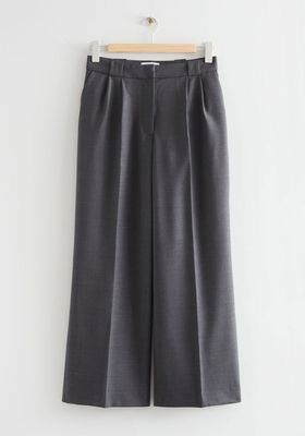 Relaxed Press Crease Trousers