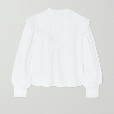 White Linen Blouse from Isabel Marant Étoile 