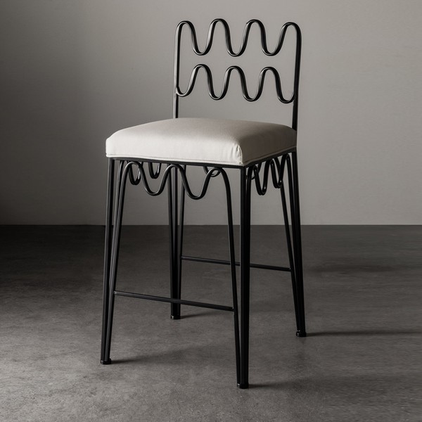 Wave Counter Stool from Rachel Donath