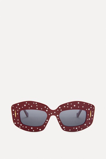 Smooth Pavé Sunglasses from Loewe