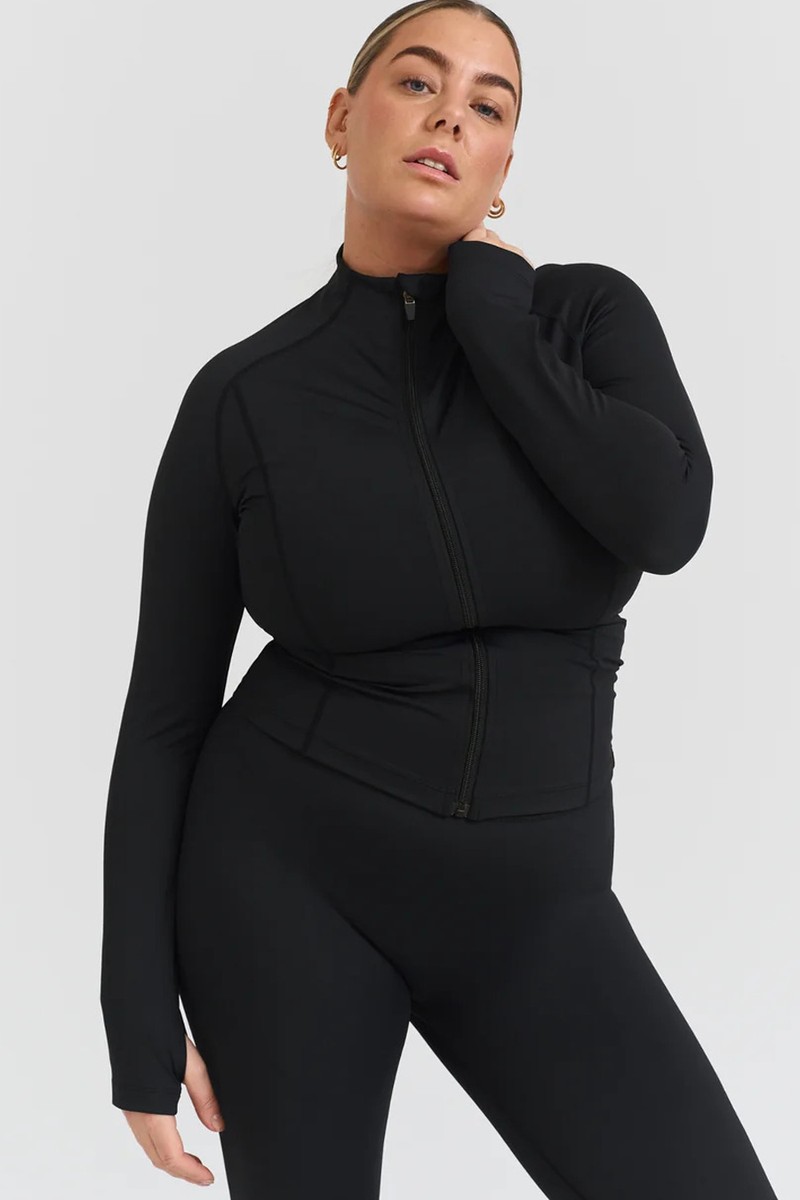 Softsculpt Zip Jacket from Sisterly Tribe
