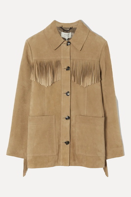 Fringed Suede Jacket from Jigsaw
