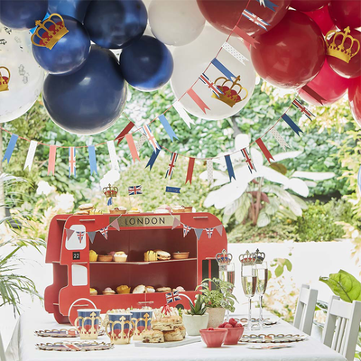 Jubilee Balloon Arch, £22.99 | Party Pieces