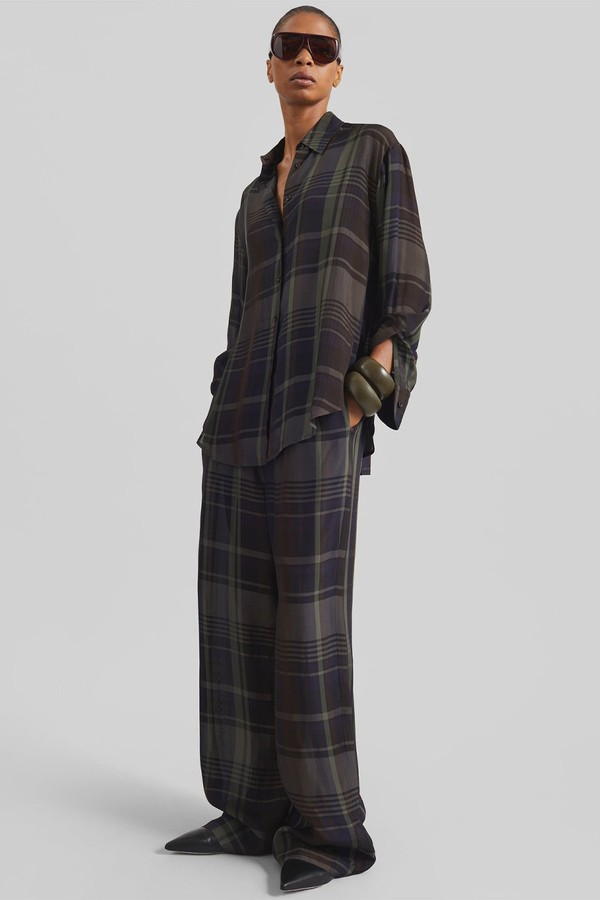 Peri Sheer Fluid Shirt
