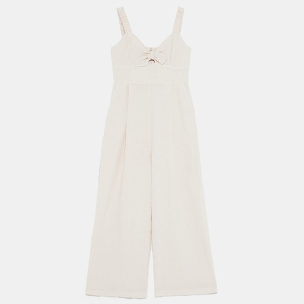Strappy Jumpsuit with Knot from Zara