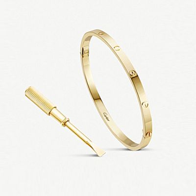 Love 18ct Yellow-Gold Bracelet from Cartier