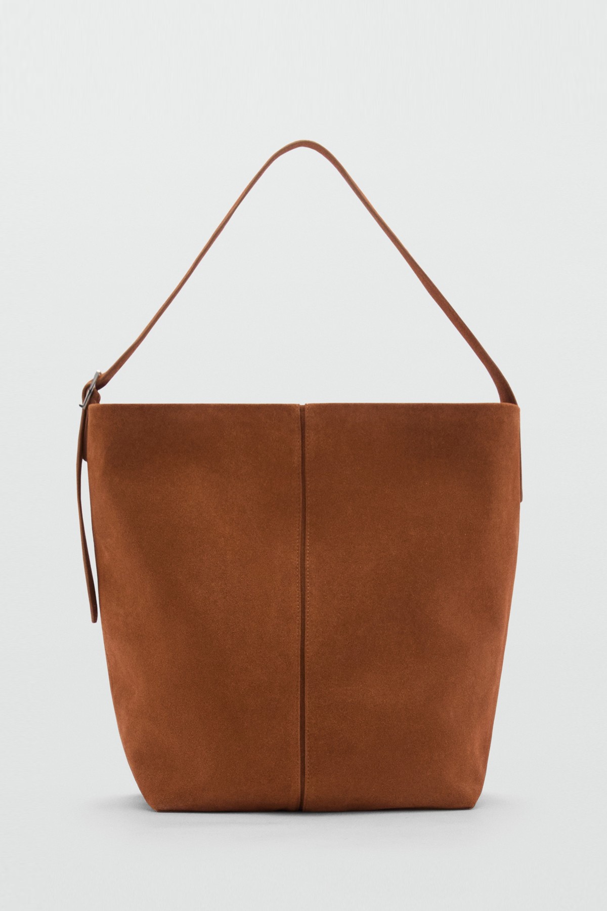 Leather Shopper Bag from Mango