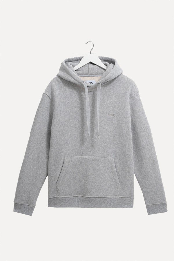 Hoxton Brushed Organic Cotton Hoodie  from Wax London