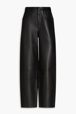 Leather Tapered Pants from Frame
