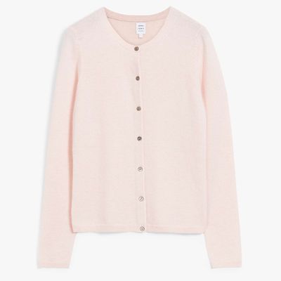 Cashmere Crew Neck Cardigan from John Lewis