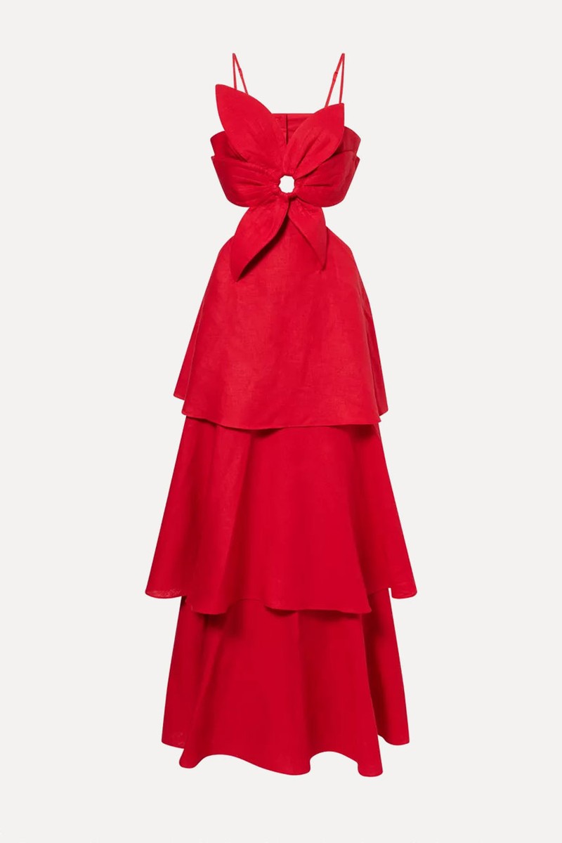 Flower Lenzing Maxi Dress from Farm Rio