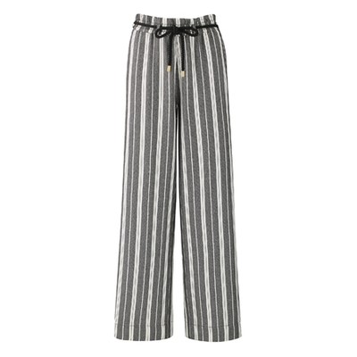 Stripe Wide Leg Trousers from ME+EM