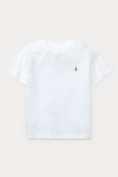 Cotton Jersey Crewneck T-Shirt from Ralph Lauren