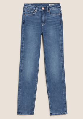 Sienna Straight Leg Jeans with Stretch from Marks & Spencer