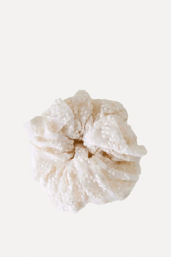 Oversized Lace Hair Scrunchie from ANTHROPOLOGIE