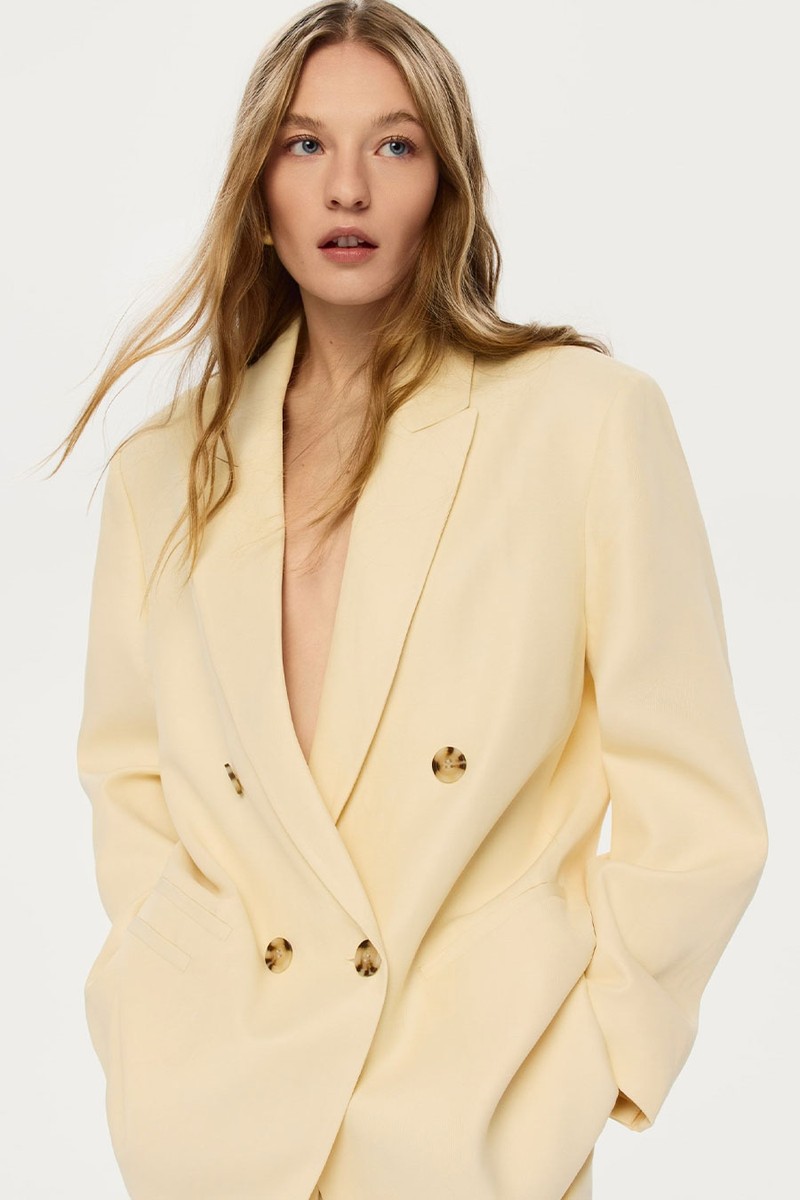 Lyocell Blazer from Reserved