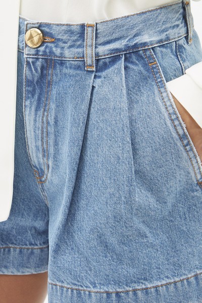 Nariida Denim Shorts, £285 | Blazé Milano