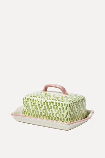 Amba Ceramic Butter Dish from Oliver Bonas