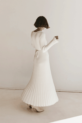 Reign Sleeved Knit Midi Dress, $141 | Dissh