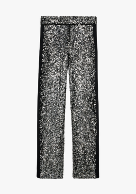 Sequin Trousers from Zara