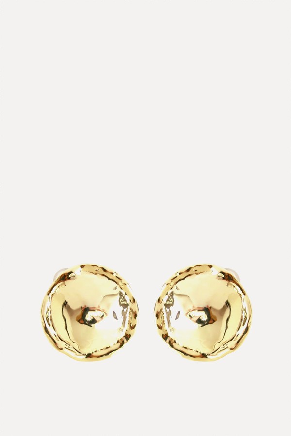 x from 18ct Gold-Plated Dune Clip-On Earrings, £84 (were £120) | By Alona