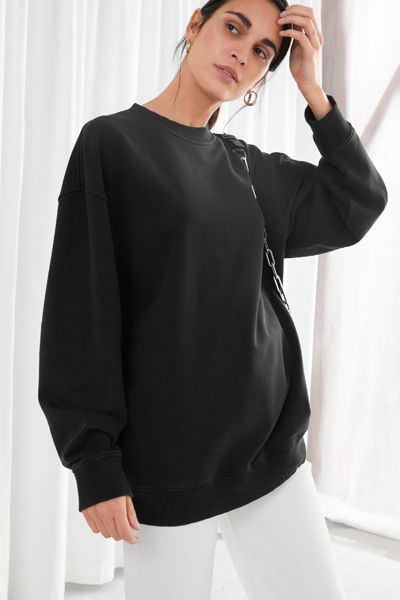 Oversized Organic Cotton Sweatshirt from & Other Stories