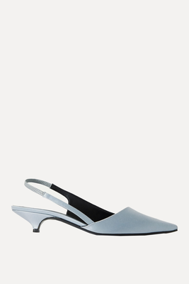 Sulue Satin Slingback Pumps from LouLou Studio