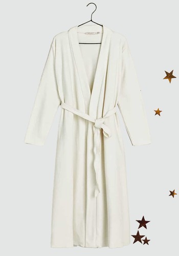 Long Fleece Dressing Gown from Zara